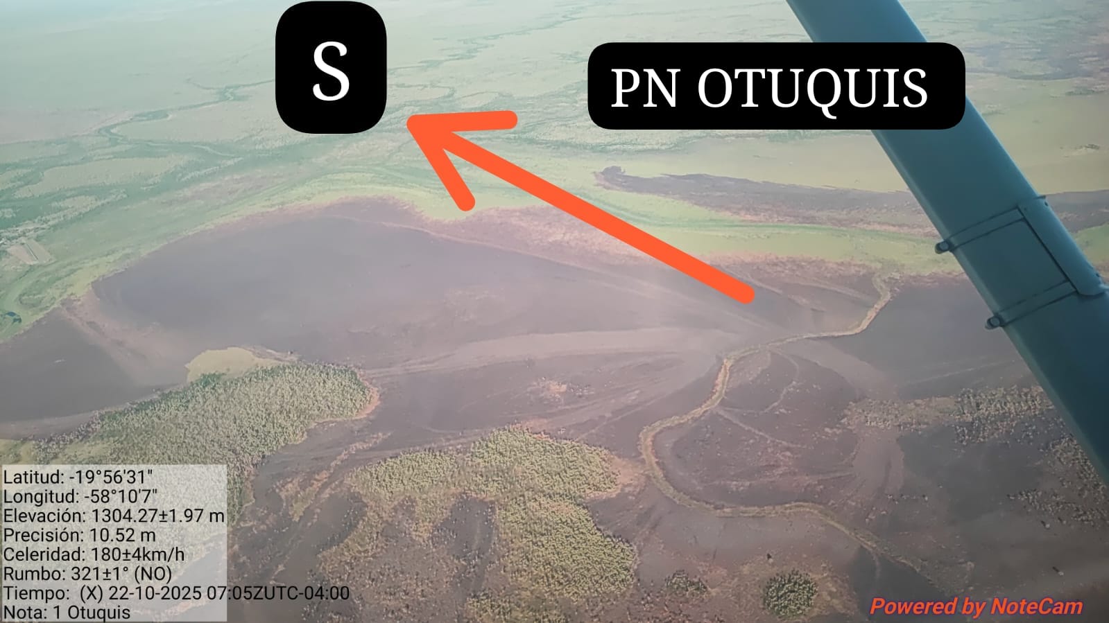 SOBREVUELO PARQUE OTUQUIS-TRIANGULO DIONISIO FOIANINI-SLPS